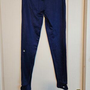 EUC Victoria's Secret VSX Sport Royal Blue Stirrup Leggings Activewear Medium